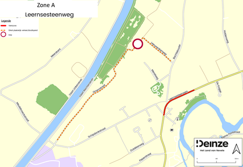Leernsesteenweg knip