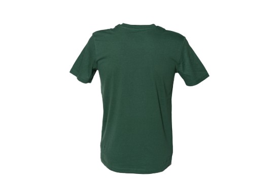 Donkergroene T-shirt - achterkant (vergroot foto)
