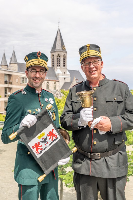 Bellemannen Nick Hollevoet en Denis Herman (vergroot foto)